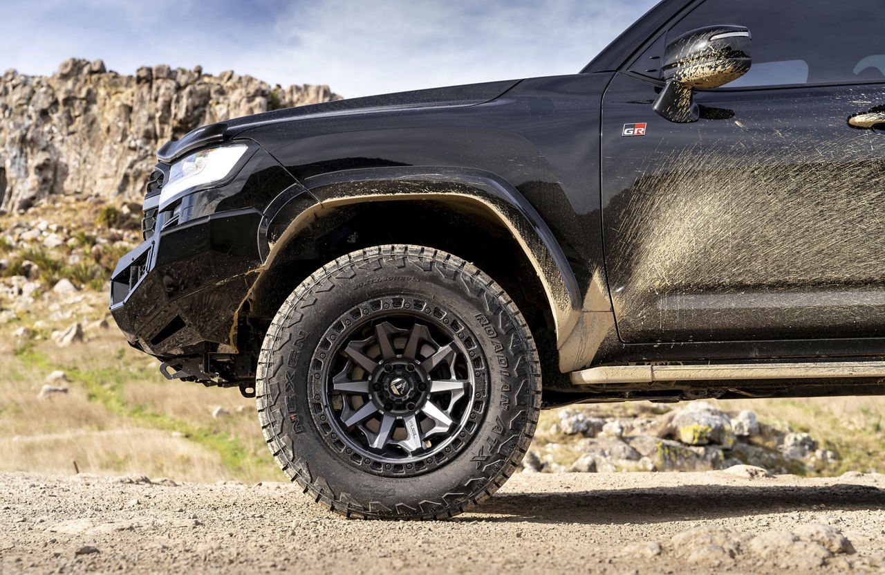 2024 Toyota Land Cruiser - Fuel COVERT - Gray | Fuel Off-Road Wheels